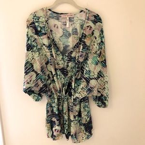 Nanette Lepor Floral Swim Coverup